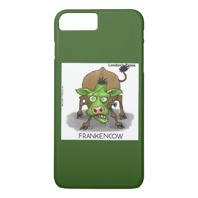 Étui Téléphone Drôle de Vache Monstrueuse par Rick (Dos)
