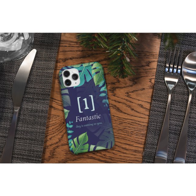 Étui Téléphone Motivation Plaisir Tropical (Créateur téléchargé)