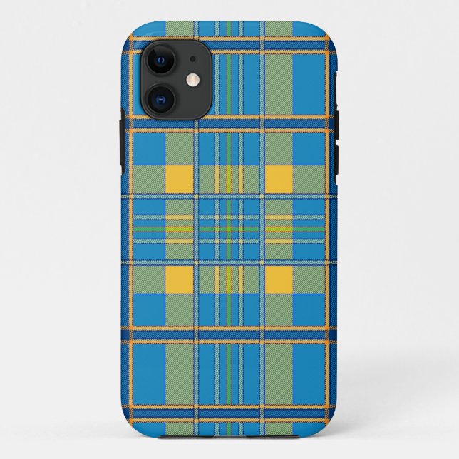 étui téléphonique écossais plaid tartan (Dos)