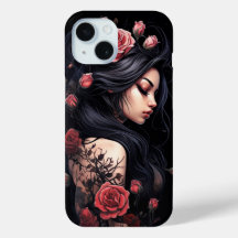 Étui téléphonique Fuji Rose Tattoo Coque-Mate