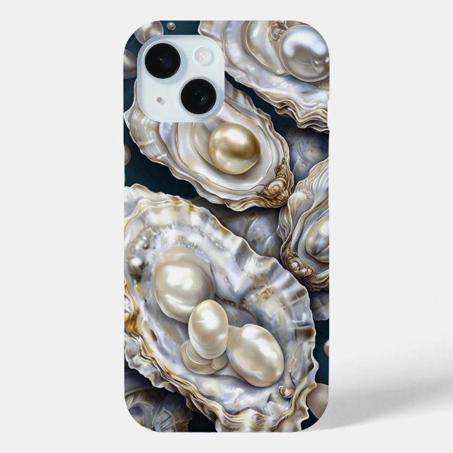 Étui traditionnel Oyster and Pearl Case-Mate pour  (Verso)