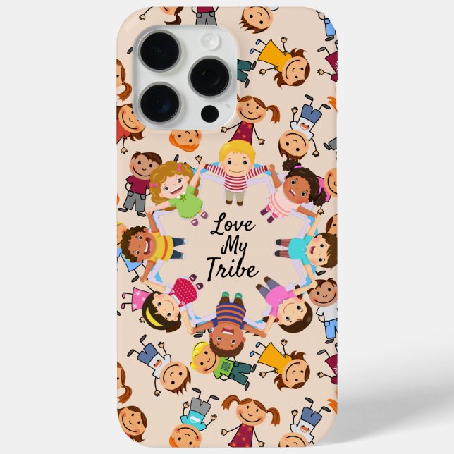 Étui Tribu Amour Coque iPhone (Verso)