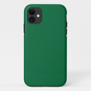 Étui vert pour iPhone revêtement mat mince minimal