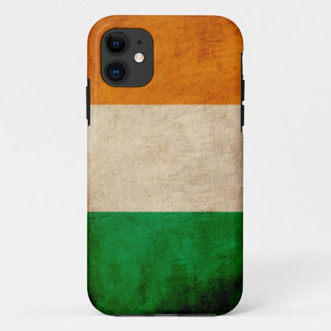 Étui vintage pour iPhone 5 Irlande (Dos)
