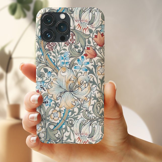 Étui William Morris Lily Art Nouveau pour iPhone C (Créateur téléchargé)