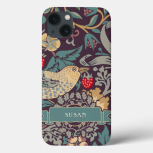 Étui William Morris Strawberry Thief pour iPhone C