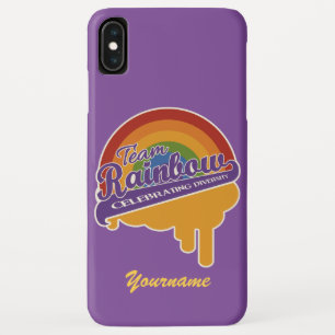 Étuis à monogramme personnalisés Team Rainbow