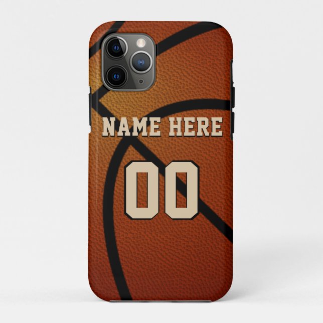 Étuis de basketball pour iPhone du plus ancien au  (Dos)