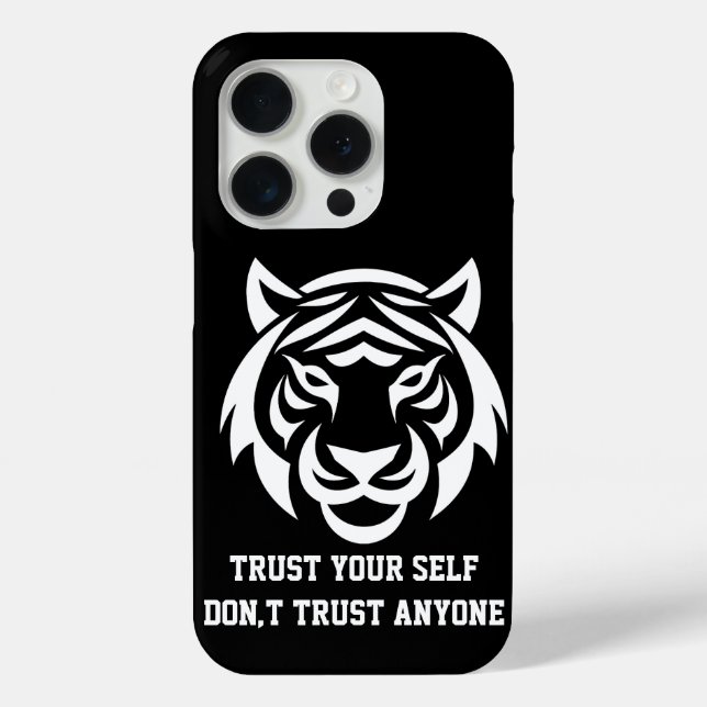 étuis de motivation pour iPhone 15 Pro (Verso)