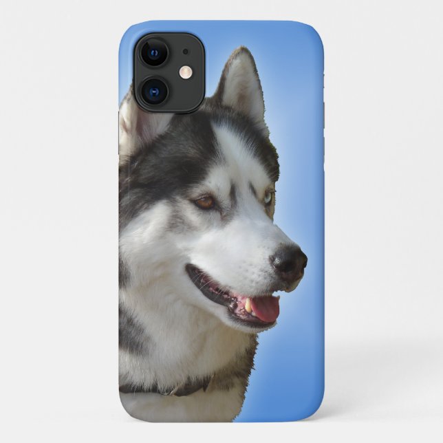 Étuis iPhone pour chien Husky Cas Husky Malamute c (Dos)