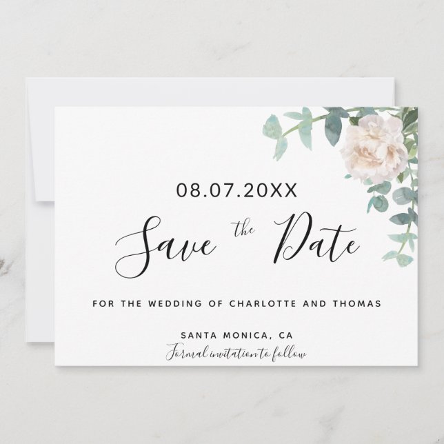 Eucaluptus mariage de fleurs blanches enregistrer  (Devant)