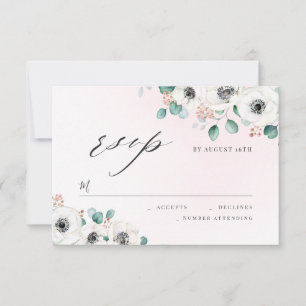 Eucalyptus anemone floral mariage rustique RSVP