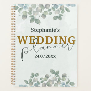 Eucalyptus Aquarelle Sage Mariage vert