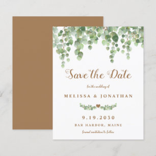 Eucalyptus Botanical Budget Mariage Enregistrer La