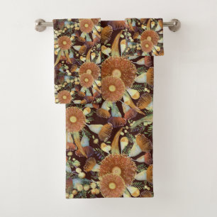 Eucalyptus D'Automne Et Motif De Bataille