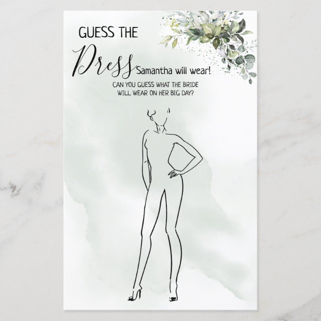 Eucalyptus Devinez la douche robe jeu bilingue (Devant)