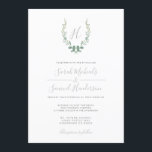 Eucalyptus Farmhouse Wedding Invitation<br><div class="desc">Par Honey & Birch Studios</div>