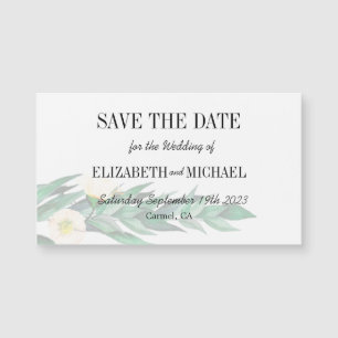 Eucalyptus Foliage Mariage élégant Enregistrer la