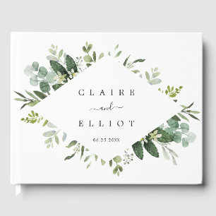 Eucalyptus Green Foliage Mariage Livre d'or