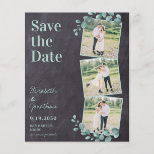 Eucalyptus Green QR Code Mariage Enregistrer La Da