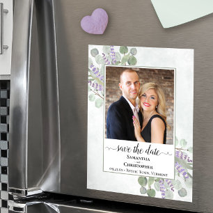 Eucalyptus Lavender Mariage Enregistrer la date Ma