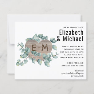 Eucalyptus Mariage - Aquarelle Feuilles de verdure
