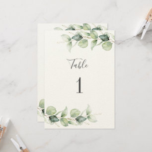 Eucalyptus Mariage de verdure Tableau Numéro 1 Siè