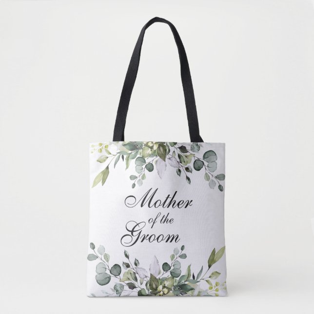 Eucalyptus Mère du Sac fourre-tout Mariage Groom (Devant)