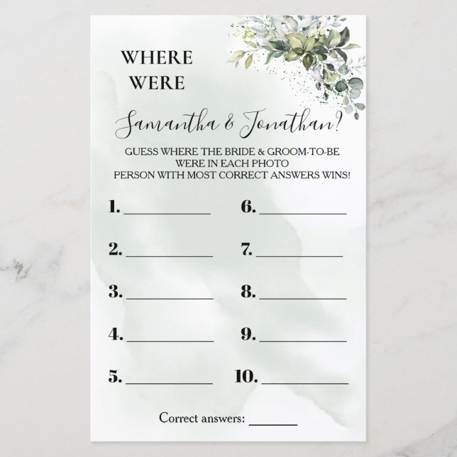 Eucalyptus Où étaient-ils douche jeu bilingue (Devant)