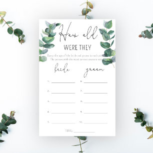 Eucalyptus Quel âge avaient-ils la mariée