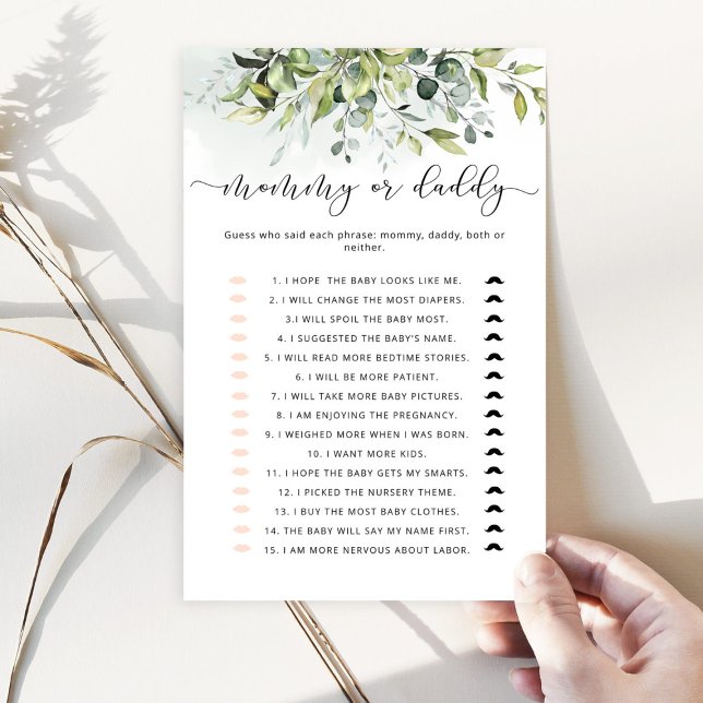 Eucalyptus qui a dit ça maman ou papa jeu (Créateur téléchargé)