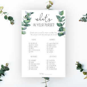 Eucalyptus - Qu'y a-t-il dans votre sac à main