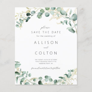 Eucalyptus rustique verdure vert sauge boho budget