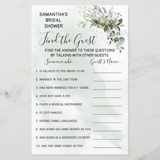 Eucalyptus Trouver douche invité jeu bilingue (Devant)