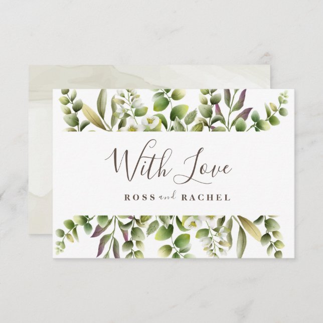 Eucalyptus Vert Élégant (Devant / Derrière)