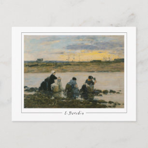 Eugène Boudin #12 - Carte postale d'art fin