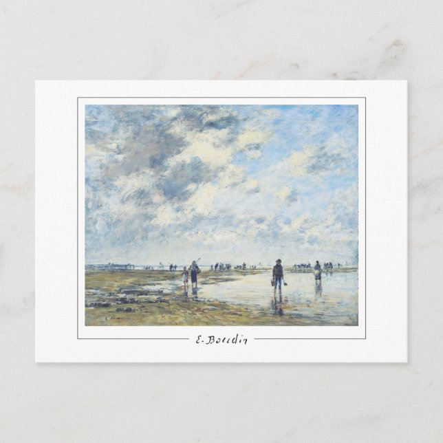 Eugène Boudin #167 - Carte postale Art (Devant)