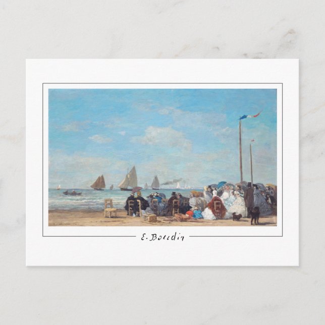Eugène Boudin #199-2 - Carte postale aux beaux-art (Devant)