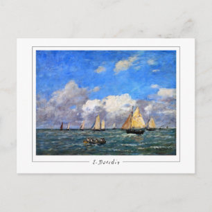 Eugène Boudin #20 - Carte postale d'art