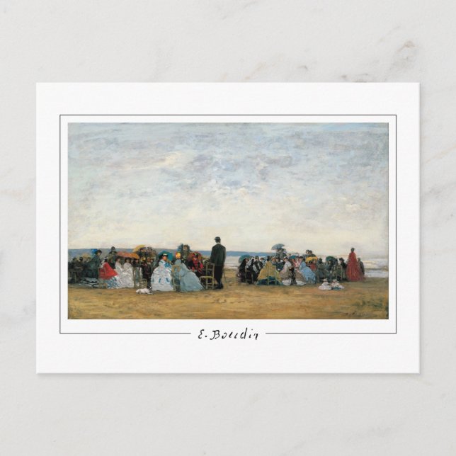 Eugène Boudin #24-2 - Carte postale d'art (Devant)