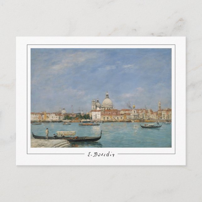 Eugène Boudin #30-2 - Carte postale Art (Devant)