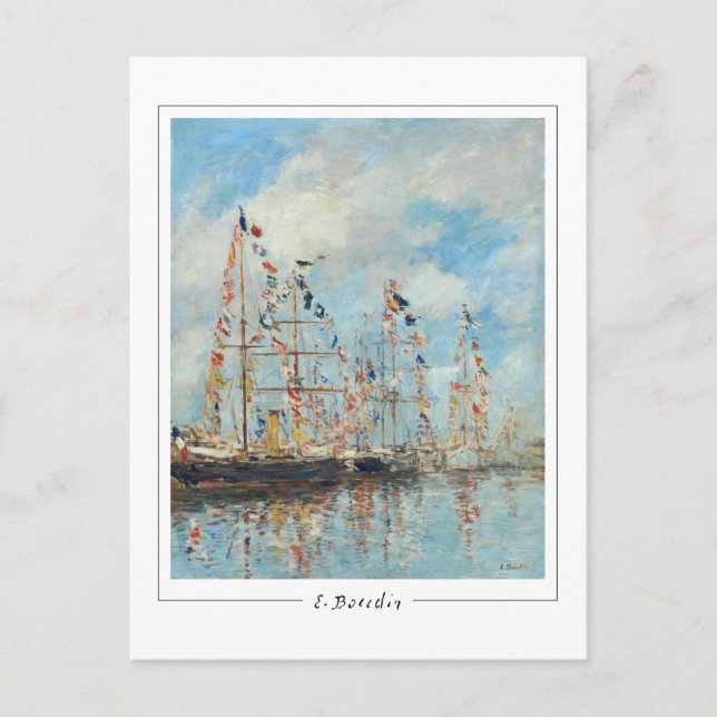Eugène Boudin #344 - Carte postale Art (Devant)