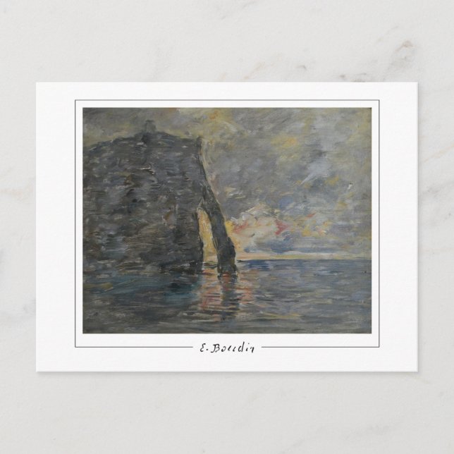 Eugène Boudin #356-2 - Carte postale Art (Devant)
