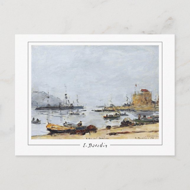 Eugène Boudin #478-2 - Carte postale Art (Devant)