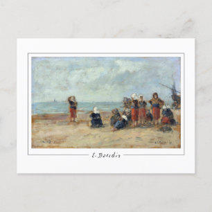 Eugène Boudin #494-2 - Carte postale Art