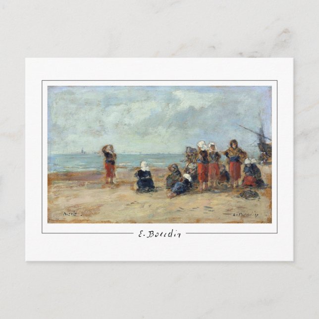 Eugène Boudin #494-2 - Carte postale Art (Devant)