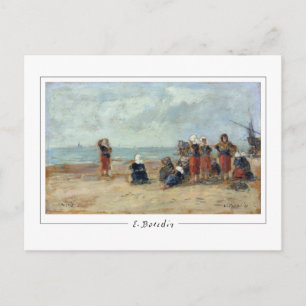 Eugène Boudin #494-2 - Carte postale d'art