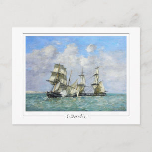 Eugène Boudin #69-2 - Carte postale d'art