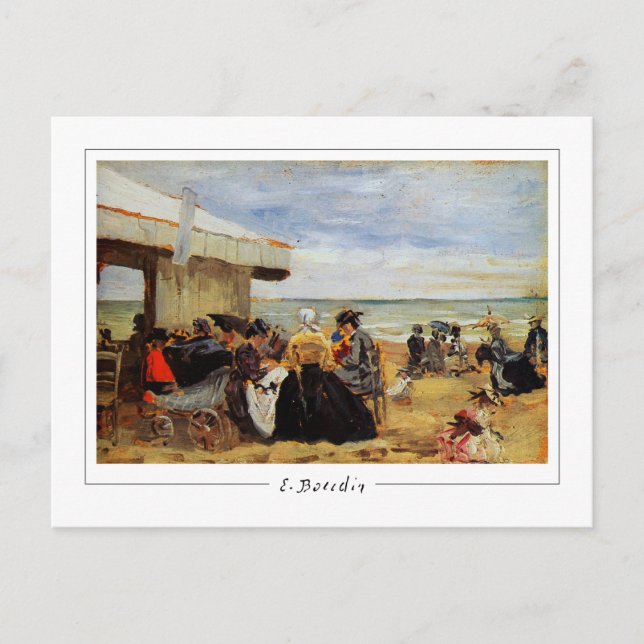 Eugène Boudin #8-2 - Carte postale Art (Devant)