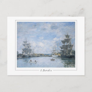 Eugène Boudin #9 - Carte postale d'art